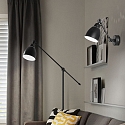 Ideal Lux V�glampe NEWTON AP1, E27, sort