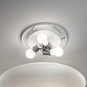 Ideal Lux Ceiling luminaire SMARTIES BIANCO PL3 D50 Wall luminaire, 3 flames, E27, Ø 50cm, white