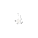 Pendant luminaire MAPA BIANCO SP1 D50, E27, � 50cm, white