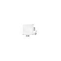 Ideal Lux V�glampe CELINE PL3 Loftlampe, 3-flammer, E27, hvid