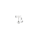 Ideal Lux Bordlampe DUCHESSA TL1 BIG, E27, gennemsigtig