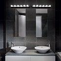 Ideal Lux V�glampe PRIVE AP8 Spejllampe, 8-flammer, E14, chrom