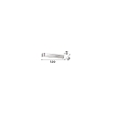 Ideal Lux V�glampe POSTA AP3, 3-flammer, E14, hvid
