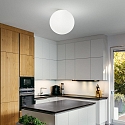 Ideal Lux Loftlampe MAPA BIANCO PL1 D40, E27, Ø 40cm, hvid