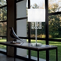 Ideal Lux Bordlampe OPERA TL1, E27, hvid
