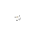 Ideal Lux Bordlampe QUEEN TL1 MEDIUM, E27, guld