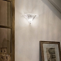 Ideal Lux V�glampe SANTA AP1 BIG, E14, gennemsigtig