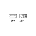 Væglampe REX-3 AP1, E27, antracit