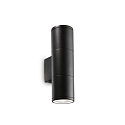 Udend�rslampe GUN AP2 SMALL V�glampe, 2-flammer, GU10, 35W, sort