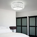 Loftlampe PASHA PL6 6-flammer E14 IP20, chrom 