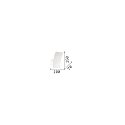 LED V�glampe FIX AP1, 1x 5W, hvid