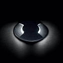 Ideal Lux LED Floor recessed luminaire CECILIA FI1 SMALL, GU10, 4,5W, black