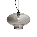 Pendel BISTR� SP1 ROUND E27 IP20, r�gfarver, sort