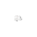 Ideal Lux Ceiling luminaire COMPO, 10 flames, � 73.5cm, E27, white etched glass / matt white