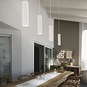 Pendant luminaire SKY, height 30cm, incl. GU10 28W 2700K, adjustable height