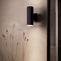 Outdoor wall luminaire BASE, IP44, Up/Down, 2x GU10 max. 28W, height 18cm