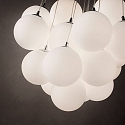 Ideal Lux Pendel MAPA PLUS 2-flammer E14 IP20, st�l, hvid