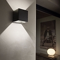 Outdoor LED wall luminaire RUBIK-AP1, IP44, 1 flame