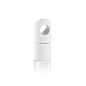 holder SUPPORTO CAVO 15X30 med aflastning, lukket, hvid