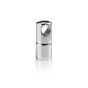 holder SUPPORTO CAVO 15X30 med aflastning, lukket, chrom