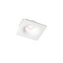 Indbygningslampe ZEPHYR D16 overmalbar GU10 IP20, hvid, overmalbar