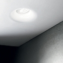 Ideal Lux Indbygningslampe ZEPHYR D20 overmalbar GU10 IP20, hvid