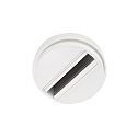 3-faset loftsroset QUICK | SMILE | FOX ON-OFF rund, on/off, hvid mat