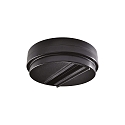 3-faset loftsroset QUICK | SMILE | FOX - SINGLE ON-OFF rund, on/off, sort mat