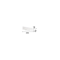 Ideal Lux V�glampe DESK up / down IP20, sort mat, pulverlakeret