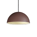 Pendel FOLK � 40CM 1-flamme E27 IP20, mat, kaffebrun d�mpbar