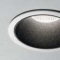 Ideal Lux Recessed LED luminaire GAME ROUND, IP20, 11W 3000K 850lm 36�, white / black reflector