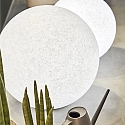 Ideal Lux Outdoor ball luminaire DORIS, IP44, E27 max. 60W, plastic in granite look, � 58cm