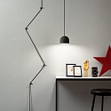Ideal Lux Pendel TALL BIG justerbar E27 IP20, sort