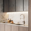 Ideal Lux Corner profile SLOT SURFACE 11mm, incl. round cover + mounting kit, 200cm, white