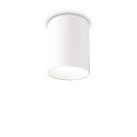 Loftlampe NITRO ROUND lille, rund, med linseoptik IP20, hvid mat 