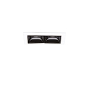 Indbygnings loftlampe LIKA D07 FI RECESSED TRIM 2-flammer, on/off, med kantb�nd IP20, hvid mat 