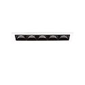 Indbygnings loftlampe LIKA D14 FI RECESSED TRIM 5-flammer, on/off, med kantb�nd IP20, hvid mat 