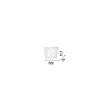 Ideal Lux Wall / Ceiling luminaire TOTEM, 4 flames, laser formed metal, incl. GX53 9.5W 3000K, white