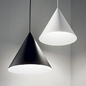 Ideal Lux Pendant luminaire, A-LINE, � 30cm, E27, matt white
