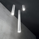 Ideal Lux Loftlampe LOOK PL1 H20 cylindrisk, on/off GU10 IP20, hvid mat 