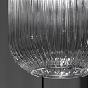 Ideal Lux Pendant luminaire MINT-2, � 20cm, E27, smoked glass / brass satin