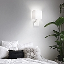 V�glampe GEA MAP2 SQUARE svingbar, med afbryder, uden sk�rm E27 IP20
