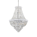 Pendel DUBAI 24-flammer E14 IP20, chrom