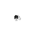 Ideal Lux Loftlampe MOOD SQUARE svingbar GU10 IP20, sort