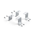 Monteringss�t LED PANEL, gr�