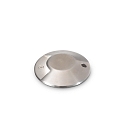 Gulvindbygningslampe ROCKET-1 PT rund, tilg�ngelig, ensidig IP65, st�l b�rstet 