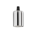 Sokkel E27 - LISCIO cylindrisk, chrom, poleret