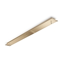 Loftsroset til LINEAR STANDARD 3-fold, lang, messing, bruneret