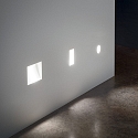 Ideal Lux V�gindbygningslampe WALKY-3 overmalbar IP20, hvid