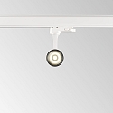 Ideal Lux 3-faset spot FOX 8W SMALL / ON-OFF 830 justerbar, on/off IP20, hvid mat 